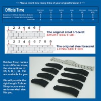 Rolex Sea-Dweller Style : Breathable Rubber Strap (7 color)